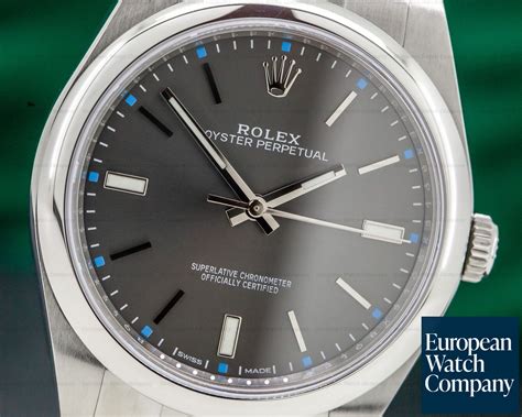 rolex oyster perpetual rhodium review